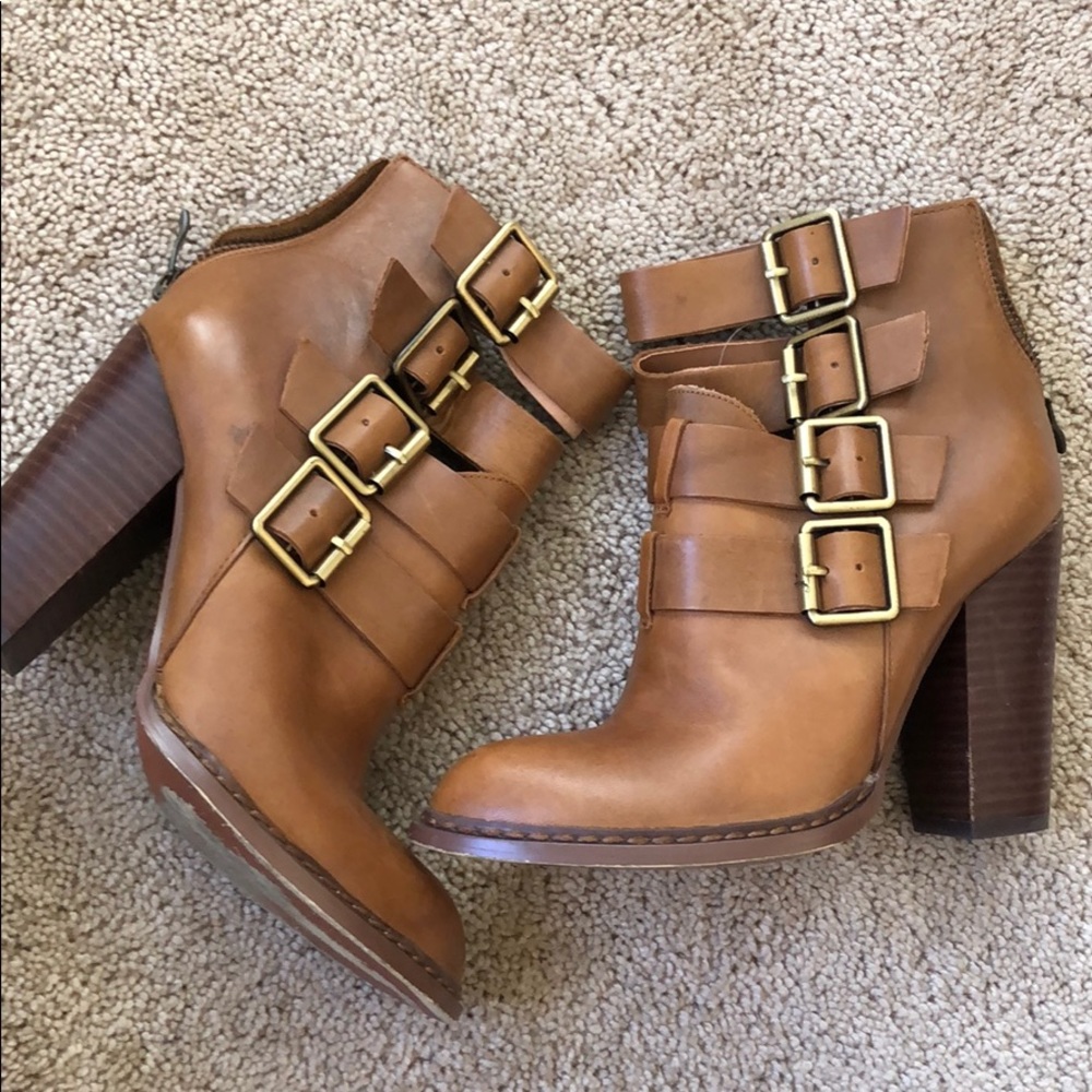 Chinese Laundry brown booties